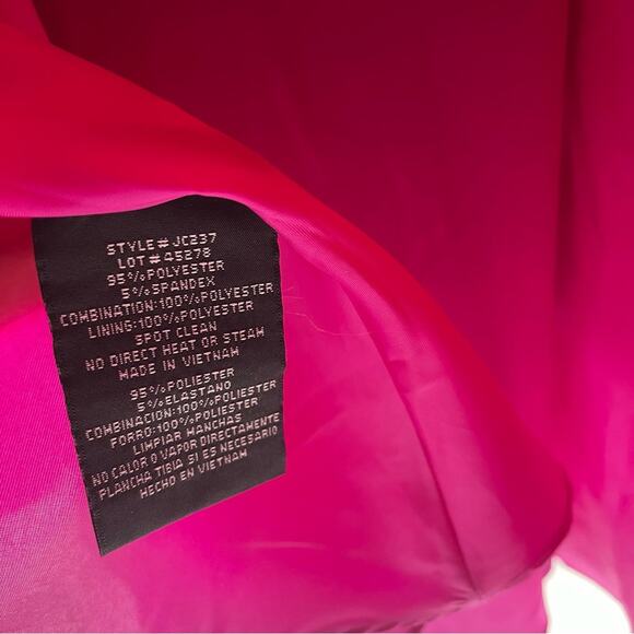 DJ-JAZ NWT Prom Dress SZ 1 (Extra Small) High Slit Off the Shoulder Formal NWT - Picture 14 of 16